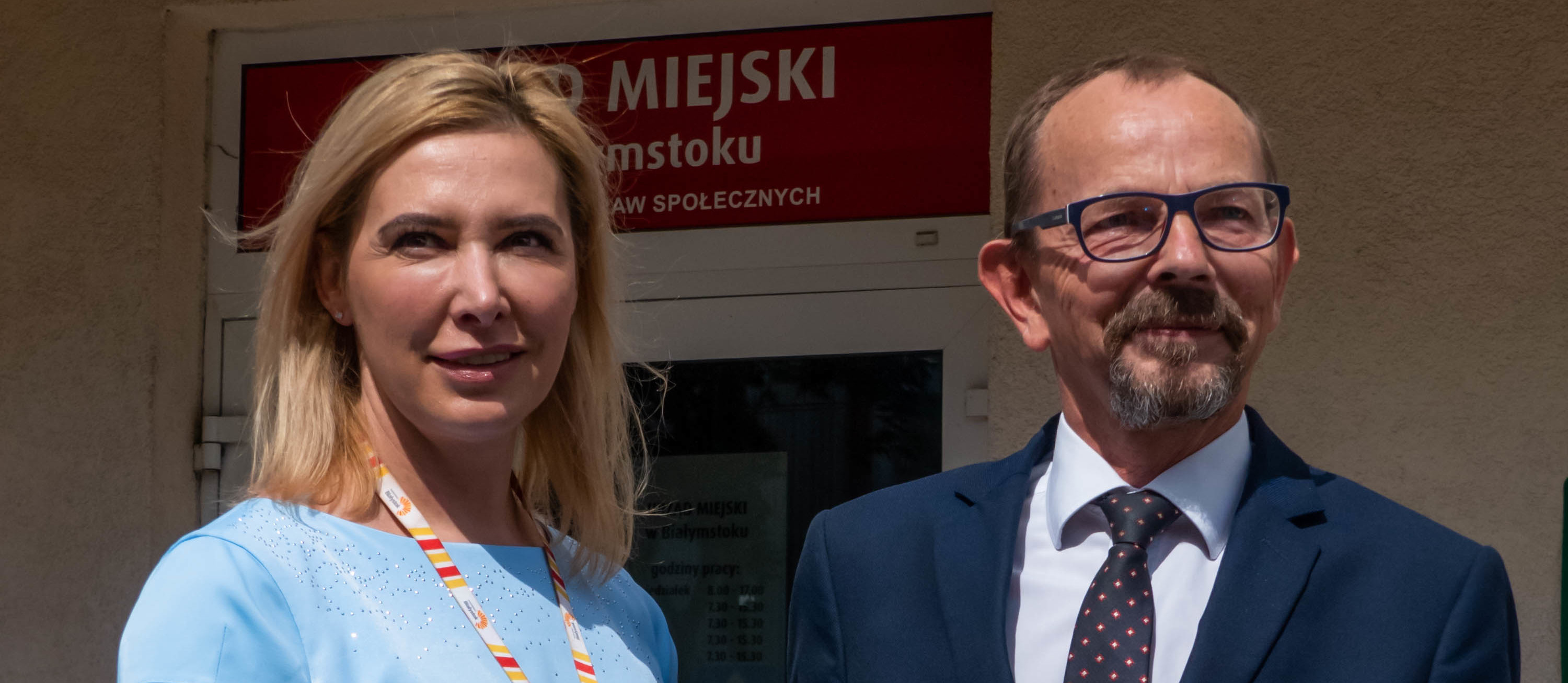 Gratulacje zastępcy prezydenta Zbigniewa Nikitorowicza dla nowo powołanego pełnomocnika do spraw równego traktowania