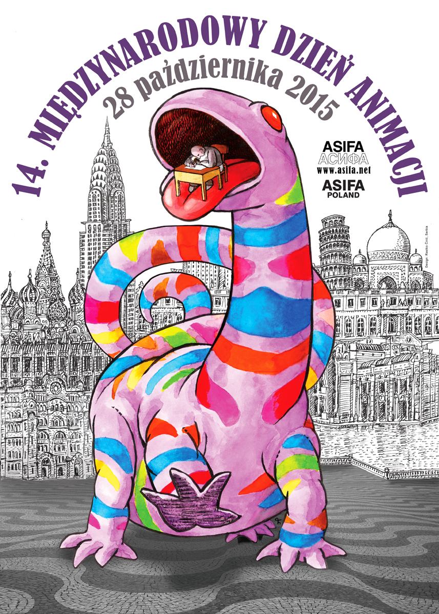 Plakat Międzynarodowy Dzień Animacji