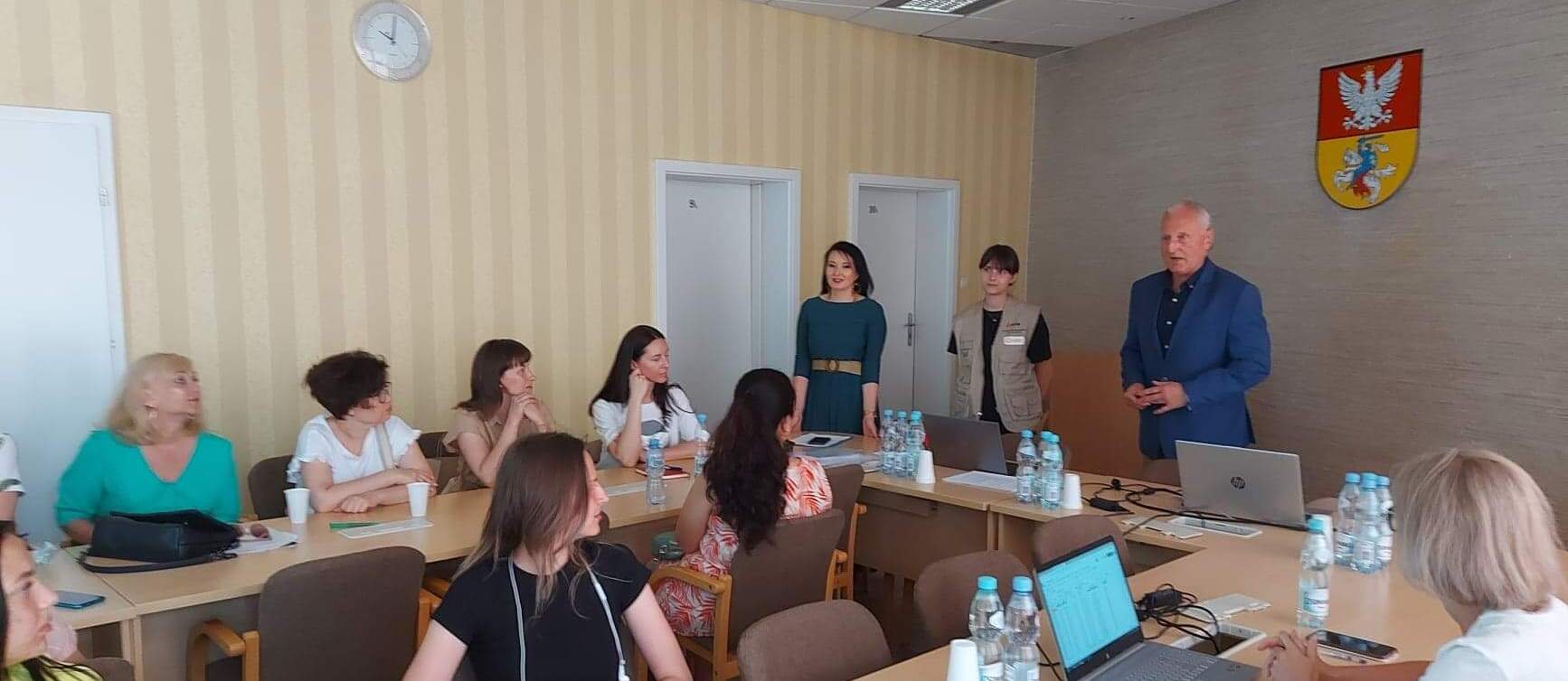 spotkanie z przedstawicielami Fundacji PCPM oraz obywatelkami Ukrainy