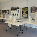 Prace konkursowe - rzeźby - przedstawiające prezydenta Seweryna Nowakowskiego