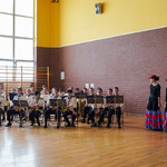 Orkiestra grająca podczas rozpoczęcia roku szkolnego 2023-2024
