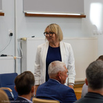 Radna Katarzyna Kisielewska-Martyniuk podczas uroczystego otwarcia