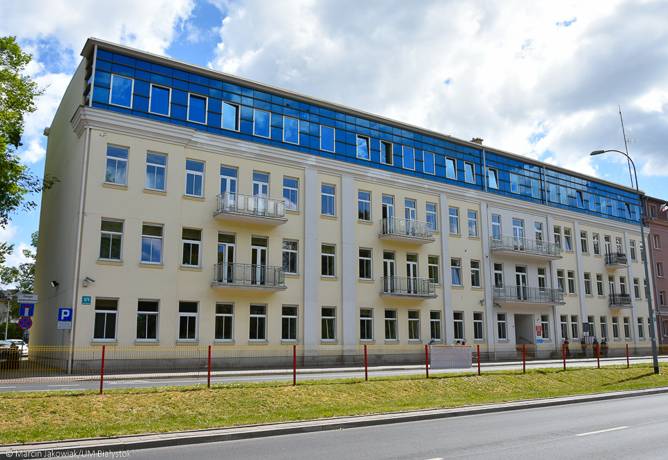 Budynek Urzędu Miejskiego w Białymstoku przy ul. Branickiego