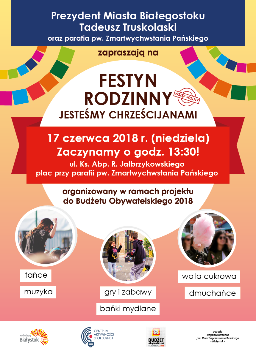Zaproszenie na festyn rodzinny