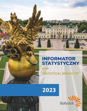 Okładka publikacji pt. "Informator statystyczny Białystok 2023"