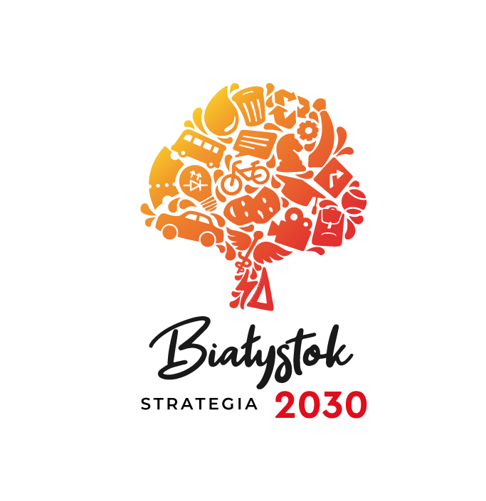Logo Białystok strategia 2030