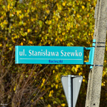 Tablica ul. Stanisława Szewko