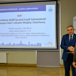 Prezydent podczas prezentacji wyników Budżetu Obywatelskiego