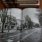 Książka Wiesława Wróbla pod tytułem Świętego Rocha, historia jednej ulicy