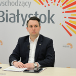 Zastępca prezydenta Białegostoku Przemysław Tuchliński