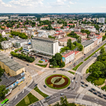 Widok na Białystok z lotu ptaka