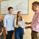 Spotkanie zastępcy prezydenta Rafała Rudnickiego z przedstawicielami Młodzieżowego Strajku Klimatycznego