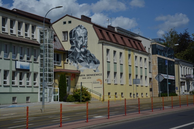Mural Henryk Sienkiewicz