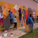 Przejście do artykułu o powstaniu muralu przy Szkole Podstawowej nr 20
