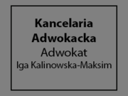 Logo Kancelarii Adwokackiej Adwokat Igi Kalinowskiej-Maksim