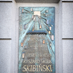Tablica pamiątkowa na cześć Ryszarda Skiby Skibińskiego