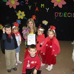 Joanna Myślińska z dziećmi