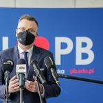 Zastępca prezydenta Rafał Rudnicki podczas przemówienia