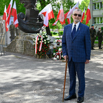 Prezes białostockiego oddziału Związku Sybiraków Tadeusz Chwiedź