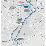Mapa trasy półmaratonu