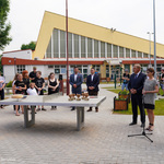 Uczestnicy uroczystości w Zespole Szkół nr 16