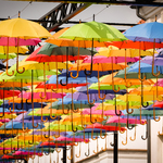 Kolorowe parasole nad ulicą Kilińskiego