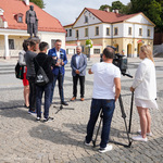 Konferencja prasowa, podczas której Zastępca Prezydenta Rafał Rudnicki odpowiada na pytania dziennikarzy