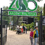 Brama do białostockiego ZOO Akcent
