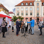 Konferencja na Rynku Kościuszki