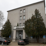 Wejście do budynku Wydziału Architektury Politechniki Białostockiej