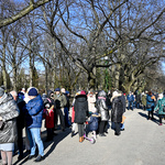 Mieszkańcy Białegostoku w Parku Planty