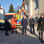 Prezydent Miasta Tadeusz Truskolaski wraz z uczestnikami wydarzenia