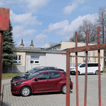 Wejście do Centrum Obsługi Placówek Opiekuńczo - Wychowawczych w Białymstoku