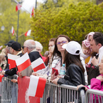 Mieszkańcy Białegostoku podczas uroczystości z okazji Święta Konstytucji 3 Maja
