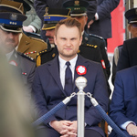 Poseł na Sejm RP Krzysztof Truskolaski podczas uroczystości Święta Konstytucji 3 Maja