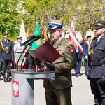płk Bogdan Topór przemawia do uczestników uroczystości