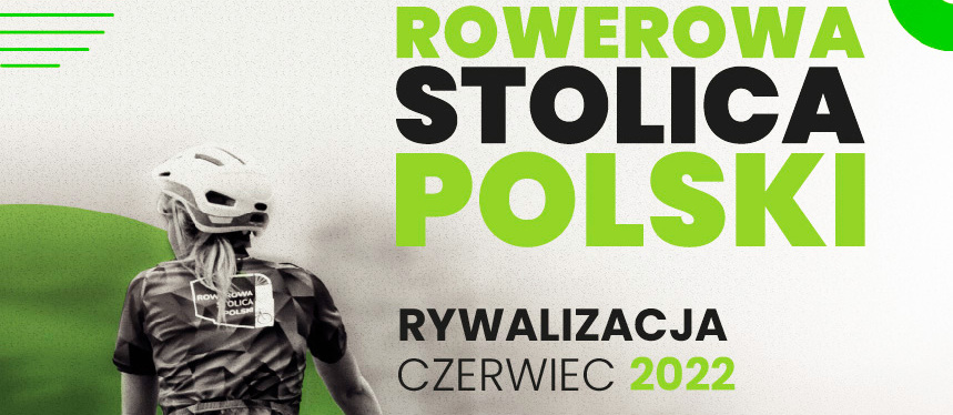 Plakat: Rowerowa Stolica Polski