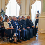 Prezydent Tadeusz Truskolaski wśród uczestników uroczystości