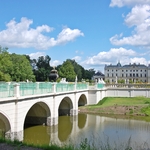 Most w Salonie Ogrodowym Pałacu Branickich