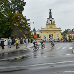 Kolarze na ulicach Białegostoku podczas rywalizacji
