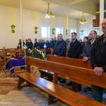 Uczestnicy mszy pogrzebowej