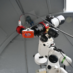 Teleskop, widok z bliska