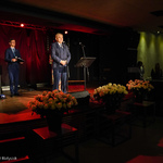 Prezydent Tadeusz Truskolaski zabiera głos na scenie
