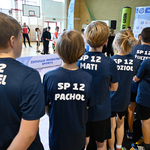 Uczniowie SP 12 podczas zawodów sportowych