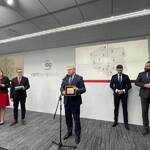 Prezydent Tadeusz Truskolaski przemawia podczas gali