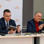Uczestnicy konferencji prasowej