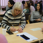 Obywatelki Ukrainy podczas spotkania