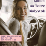 Plakat Dzień Kobiet na Torze Białystok