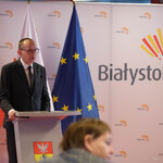 Zastępca prezydenta Zbigniew Nikitorowicz podczas sesji Rady Miasta