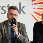 Zastępca prezydenta Rafał Rudnicki przemawia do uczestników konferencji
